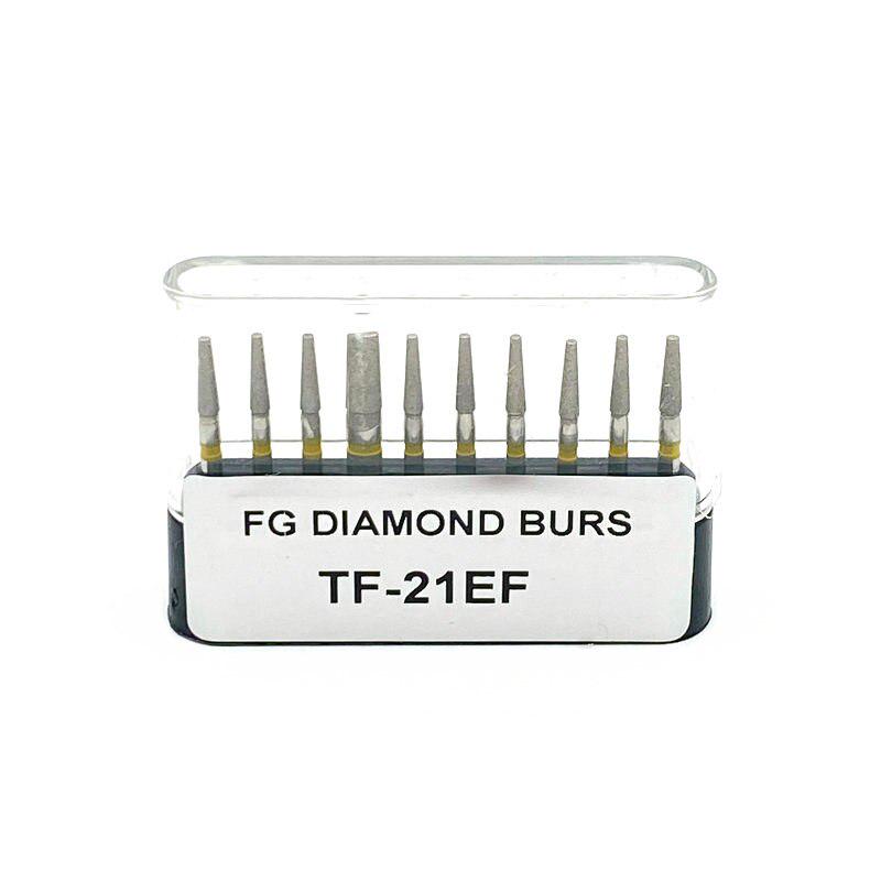 10pcs/set Dental High Speed Burs Dental Diamond Burs Drill for High Speed Handpiece Dentist Polish Tool