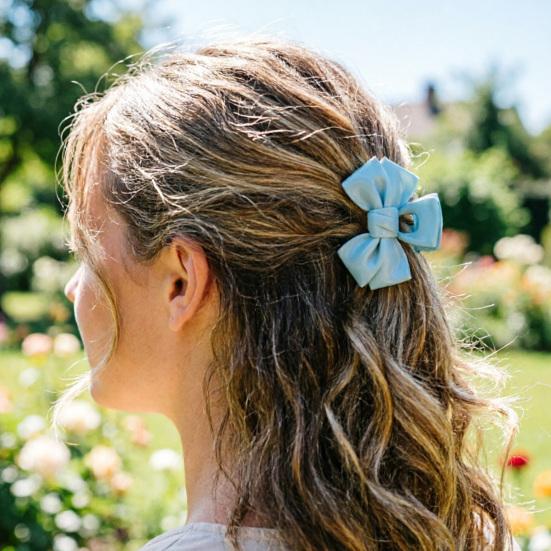 Hair Claw Transparent Jelly Color Bow Tie Star Design Shark Clip Back Head Large Hair Clip Hair Accessory