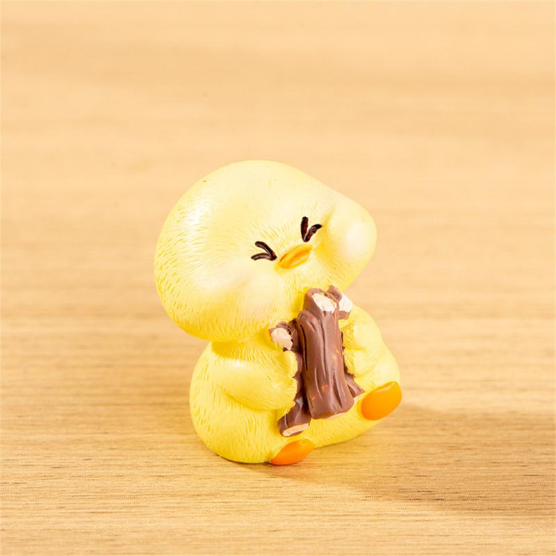 Kuchyňské ozdoby na kachny Snadné přenášení Jedinečné a roztomilé užitečné Výstižné dekorace do auta Malé žluté ozdoby na kachny mají mnoho využití