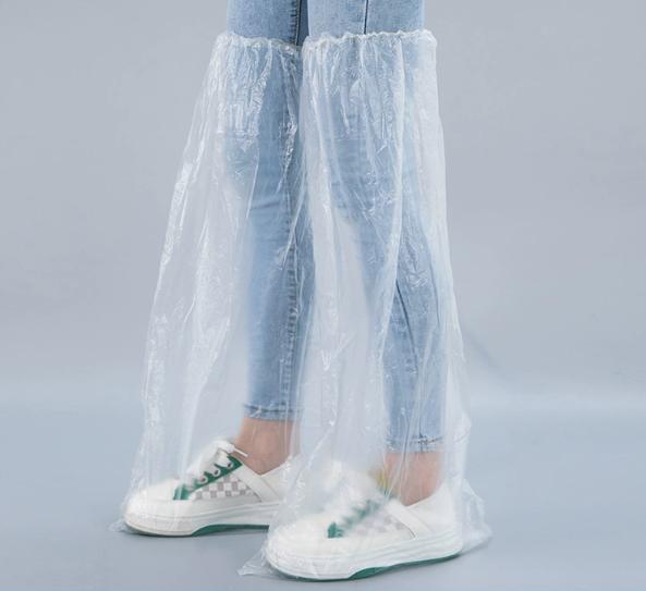 Одноразовые бахилы для защиты от дождя, 10 пар One Size