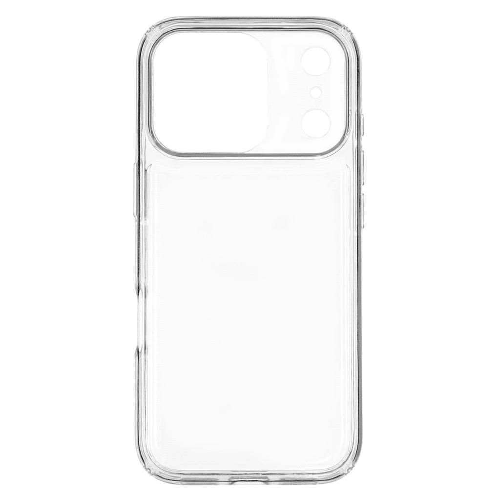 For iPhone 17 Pro Case HD Clear Soft TPU Phone Back Cover Airbag Protection