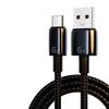 Type-c Data Cable Tpyc Weaving100w66w The Charging Cable Is Suitable for Apple, Huawei, and Honor Vivo Mobile Phone