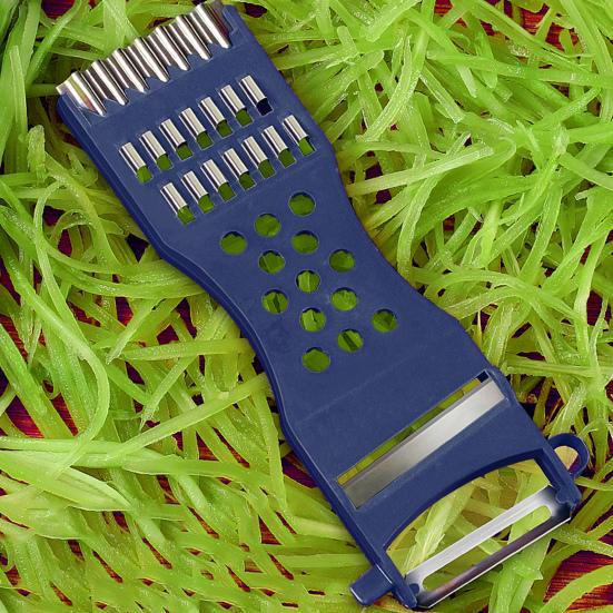 2Pcs Vegetable Peeler Tomato Pasta Cutter Potato Carrot Apples Skin Remover with Comfort Grip Multifunctional Kitchen Tool