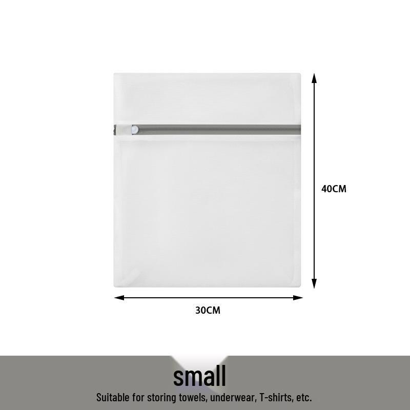 Spot Gray Coarse & Fine Mesh Laundry Bag - Anti-Deformation, Machine Washable Care Bag