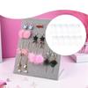 10x Acrylic Earring Display Stand Jewelry Transparent Organizer for Countertop Shows Vanity
