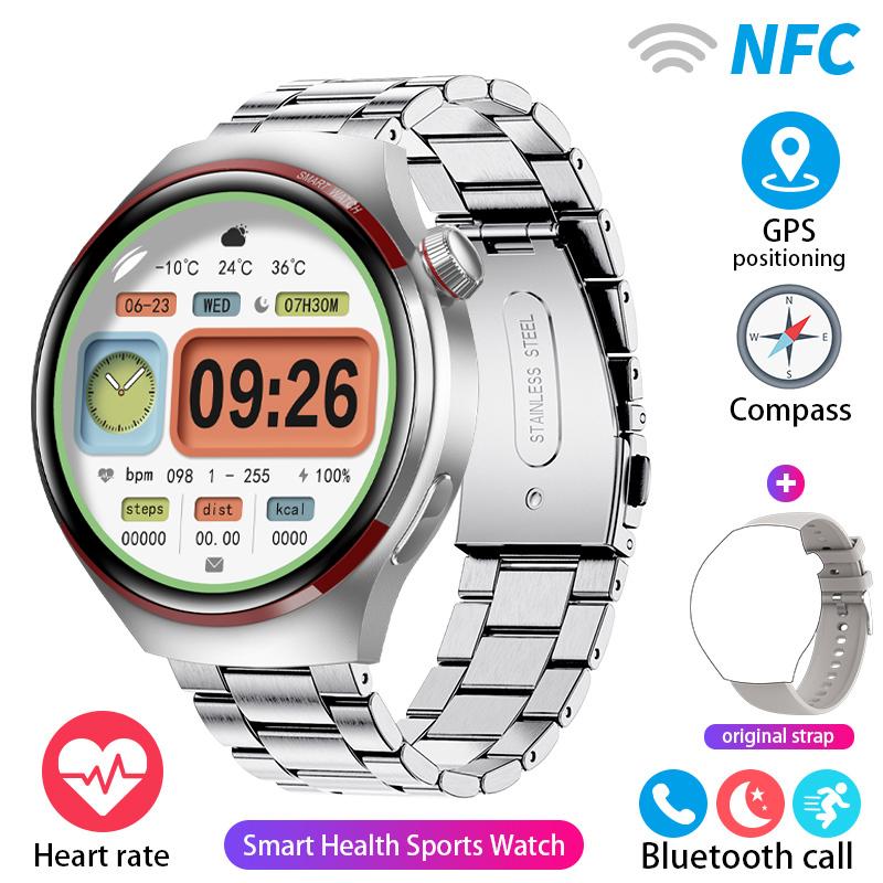 2024 For Watch Pro Smart Watch Men GPS Tracking AMOLED 360*360 HD Screen Bluetooth Call Sports Smart Watch