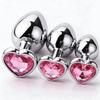 Metal Drop Anal Plug For Women Jewel Base Butt Plug G-point Massage Adult Sex Toys Male/Famale Gay