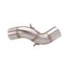 Z900 Motorcycle Exhaust Stainless Steel Titanium Alloy Mid-Pipe for 2017-2022 Models