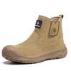Stivali di Sicurezza da Uomo Stivali da Saldatura Antiscottatura Antischiacciamento Antiperforazione Punta in Acciaio Scarpe da Lavoro Uomo Protezione Scarpe di Sicurezza