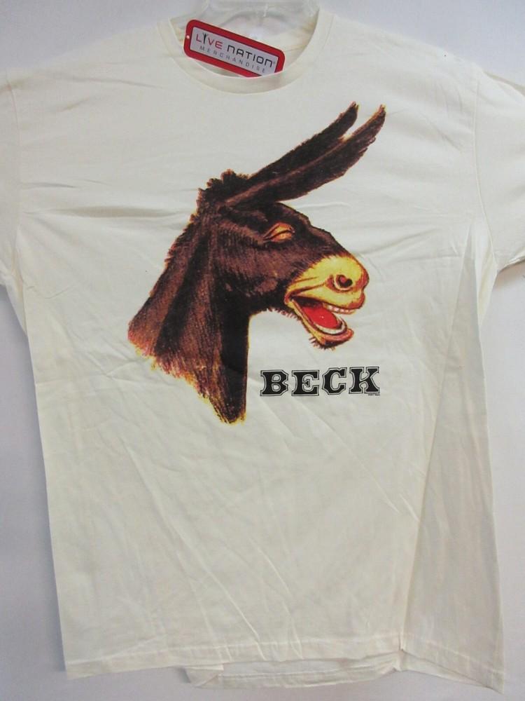 

BECK OFFICIAL MERCH 2017 DONKEY BAND CONCERT MUSIC 2XL / XXL Unisex T-Shirt XXXL