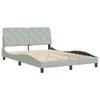 VidaXL Bed Frames Without Mattress, Upholstered Bed, Slat Base, Double Bed, Adult Bedroom Interior Bed, 3207923