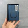 600D Kevlar Carbon Fiber Texture Magnetic Case for Samsung Galaxy Z Fold 8 Hinge Protection for MagSafe Wireless Charging Cover