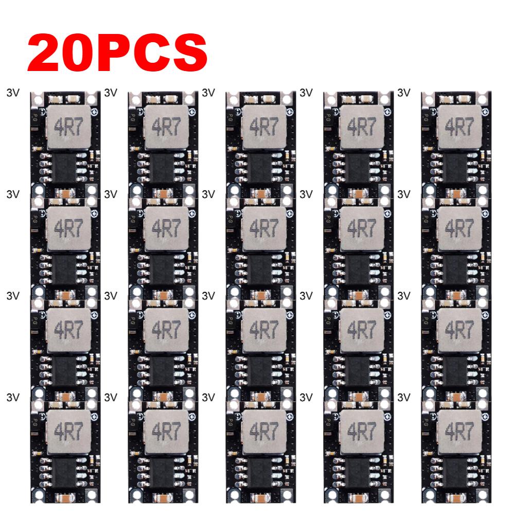 10-50PCS Adjustable DC-DC Buck Converter Step Down Module Voltage Regulator 5V-30V To 3V 5V for Car Motorcycle Battery Charging