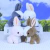 Bunny Adorable Plush Toy Cute Rabbit Keychain Small Stuffed Animal Wholesale Gift