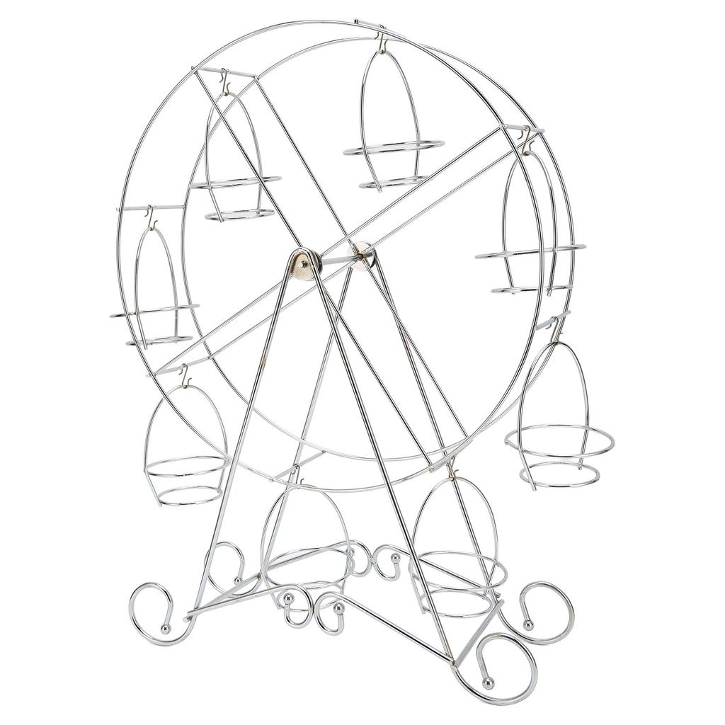 Ferris Wheel Cupcake Stand 8 Cups Dessert Carrier Display Holder for Restaurants Dessert Shops