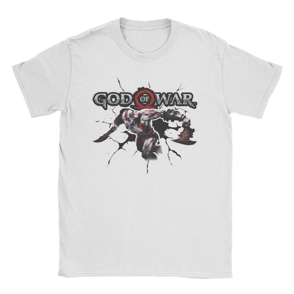 God of War Game Runes Men Womens T Shirt Novelty Tee Shirt Short Sleeve Crewneck TShirt 100 Cotton Plus Size Clothing