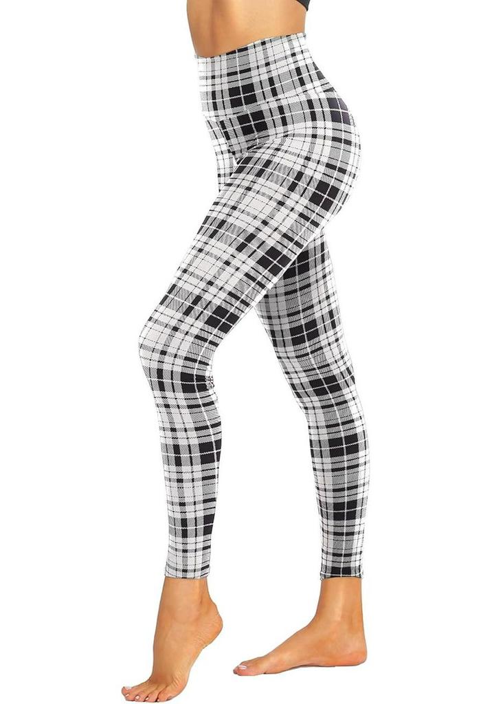 Leopard Print High-Waisted Yoga Leggings for Women