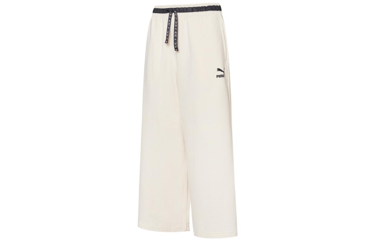 PUMA Knitted Sweatpants Women s Ecru 532613-75 L