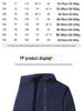 Men's Plus Size Lamb Fleece Jacket - Warm Polar Fleece for Autumn & Winter