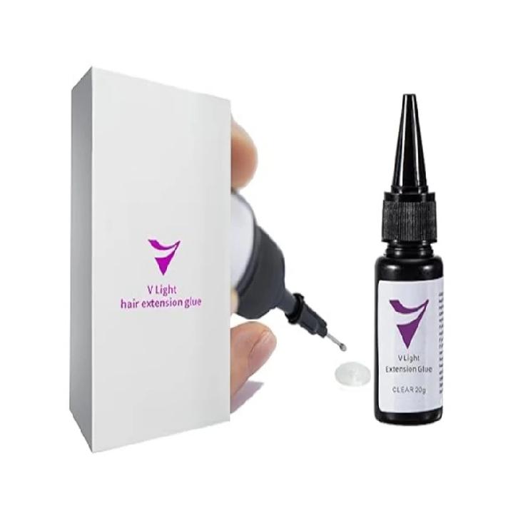 V light Hair Extension Machine Set Kit With V light glue Original V Light Technology Tool Hair Extension Machine For Tape glue