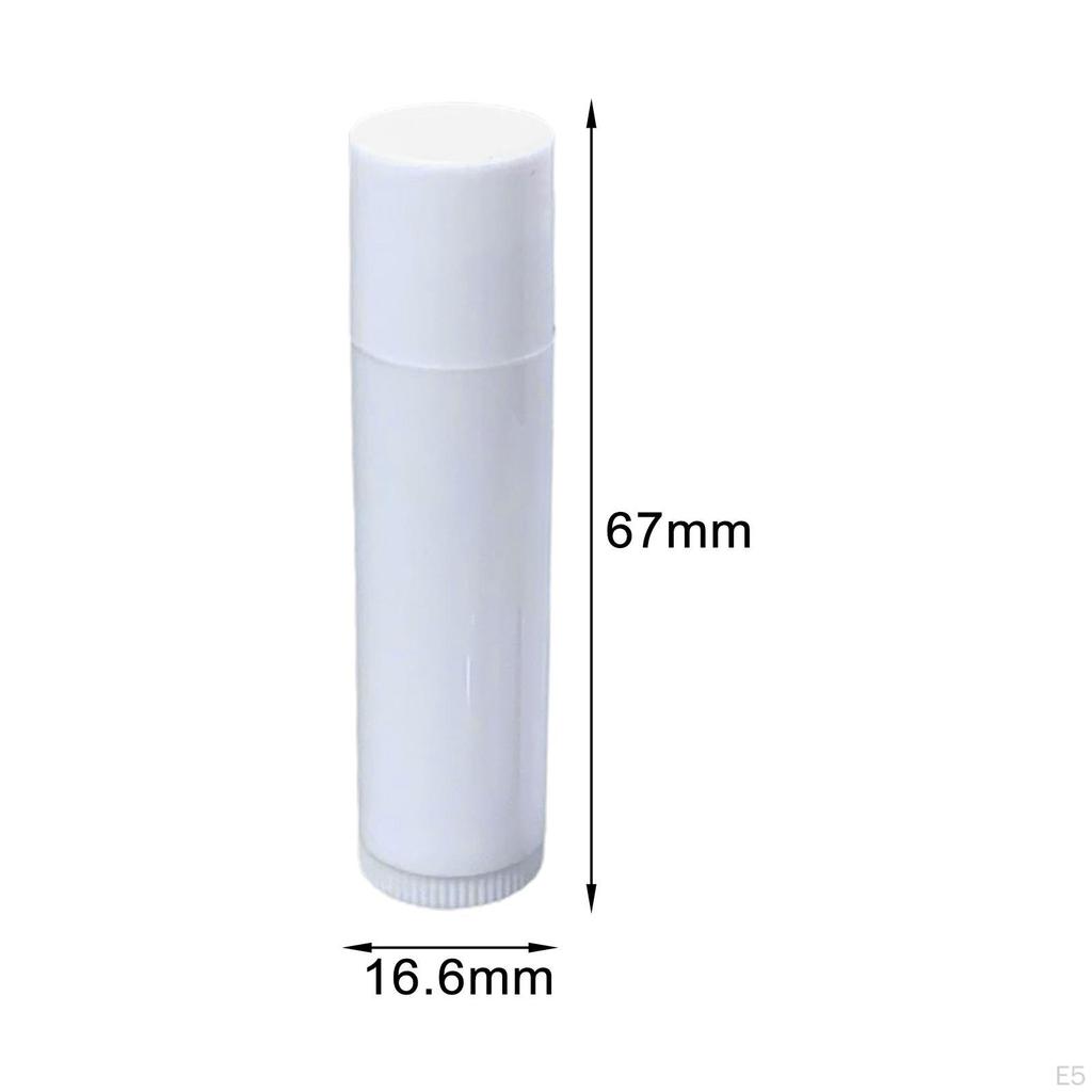 100 szt. Tubki na balsam do ust Butelki Akcesoria podróżne Pojemniki na próbki Olejek do szminki dla