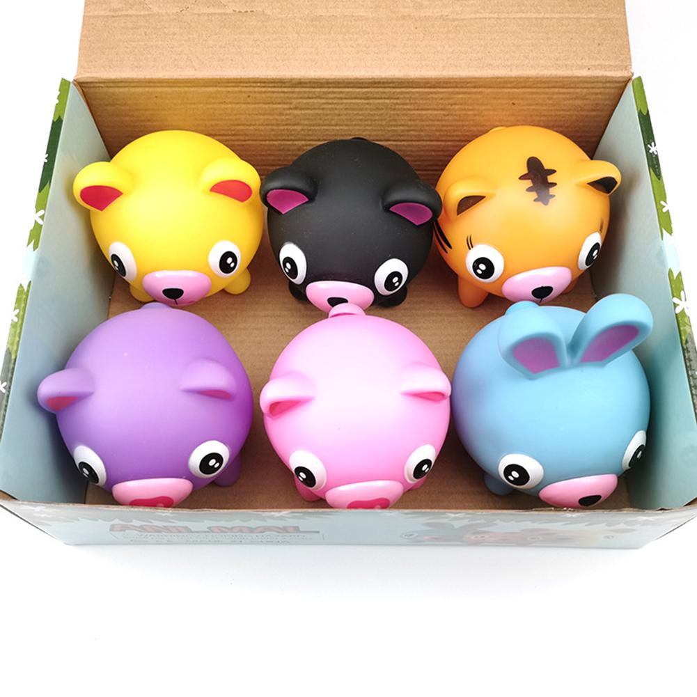 Squeeze Toys Sensory Toy Anxiety Reducer Sensory Play Kids Adult Toy Pig Tongue Out Stress Relieve Toy for Birthday Party Favors