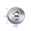 Klucz do filtra oleju Nasadka Zdejmowanie 65mm 67mm 74mm 14-15 Ząbków Aluminium 901 902 903 904 Dla Toyota Bmw VW Hyundai Jeep