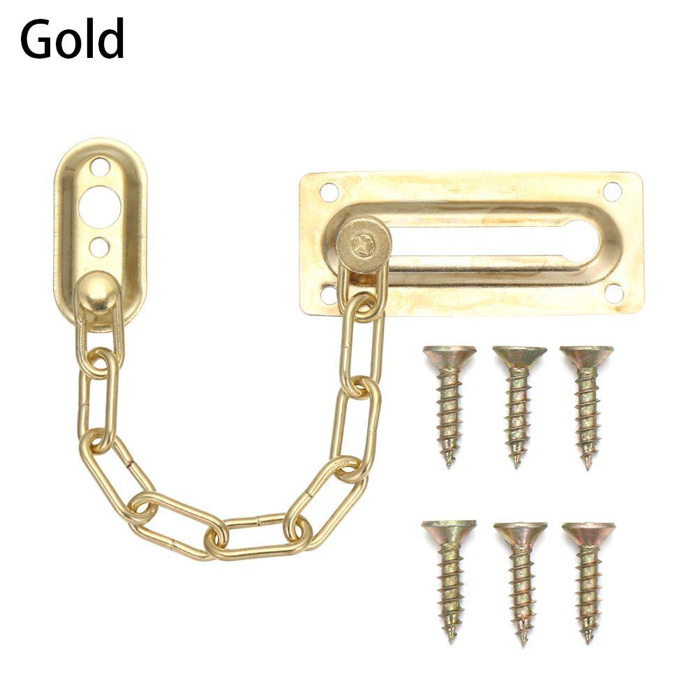 Door Bolt Hardware Safety Guard Anti-theft Chain Chain Locks Slide Catch Security Door Chain