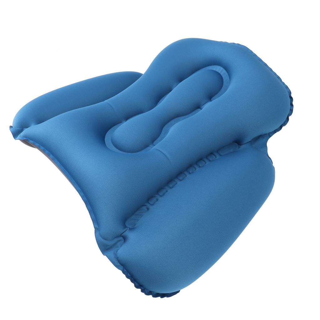 Inflatable Lumbar Travel Pillow for Airplane Ergonomic Soft Office Chair Back Support Pillow for