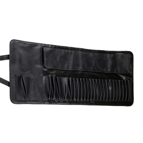 Professional 12/18/24 Slots Makeup Brushes Pouch Cosmetics Organizer for Travel