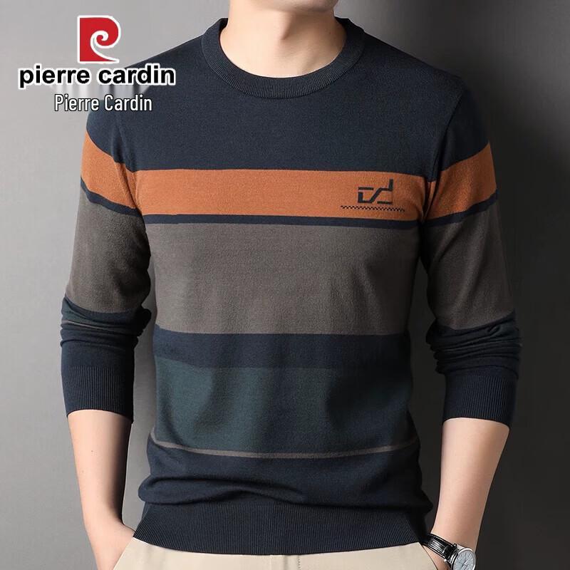 Pierre Cardin Men's Casual Long Sleeve Crew Neck T-Shirt