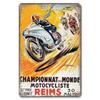 Vintage Metal Sign Motorcycle Poster Decor TT Racing Metal Tin Plate Living Room Wall Garage People's Cave Restaurant Art Decor