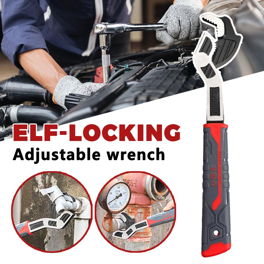 Industrial Grade 40CR Vanadium Steel Multifunctional Wrench With Anti Slip Bite Proof And Rust Proof Features Accessories