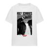 Tommy Boy Holy Schnikes Damen 100% Baumwolle T-Shirt Herren T-Shirts Oberteil, S-2XL, Weiß