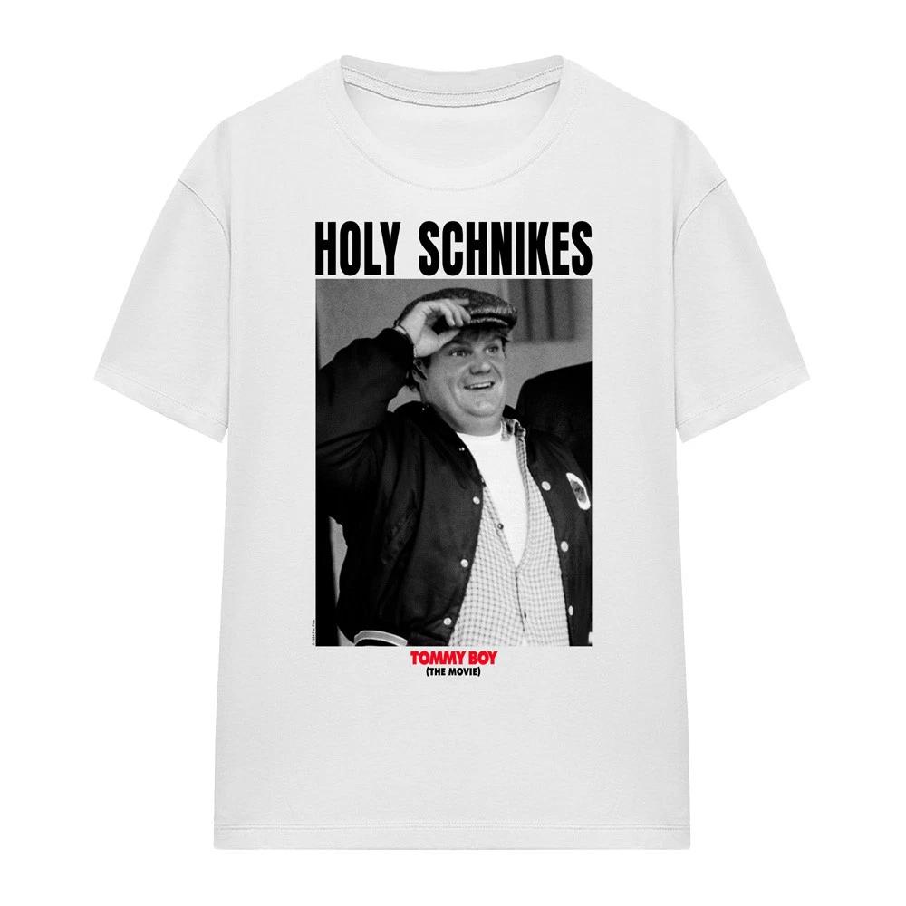 

Томми Бой Holy Schnikes Женская футболка 100% хлопок Мужские футболки Топ, S-2XL, Белый S
