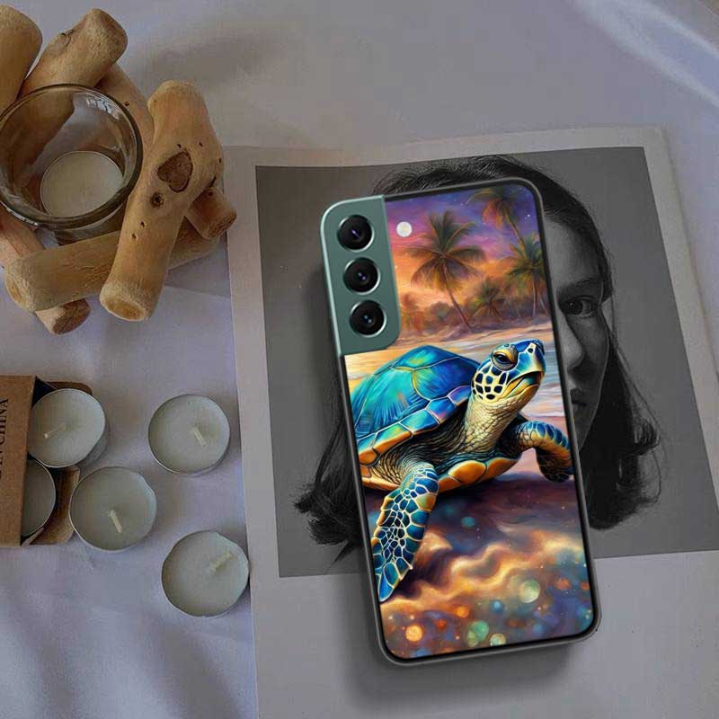 Marine Organisms, Sea Turtles, And Animals Phone Case For Samsung Galaxy S22 S25 Ultra S21 S10 Plus S26 Edge S20 S23 S24 FE