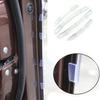 4Pcs Universal Auto Tür Rand Anti-kollision Streifen Scratch Protector Streifen Auto Schutz Aufkleber Auto Außen Zubehör