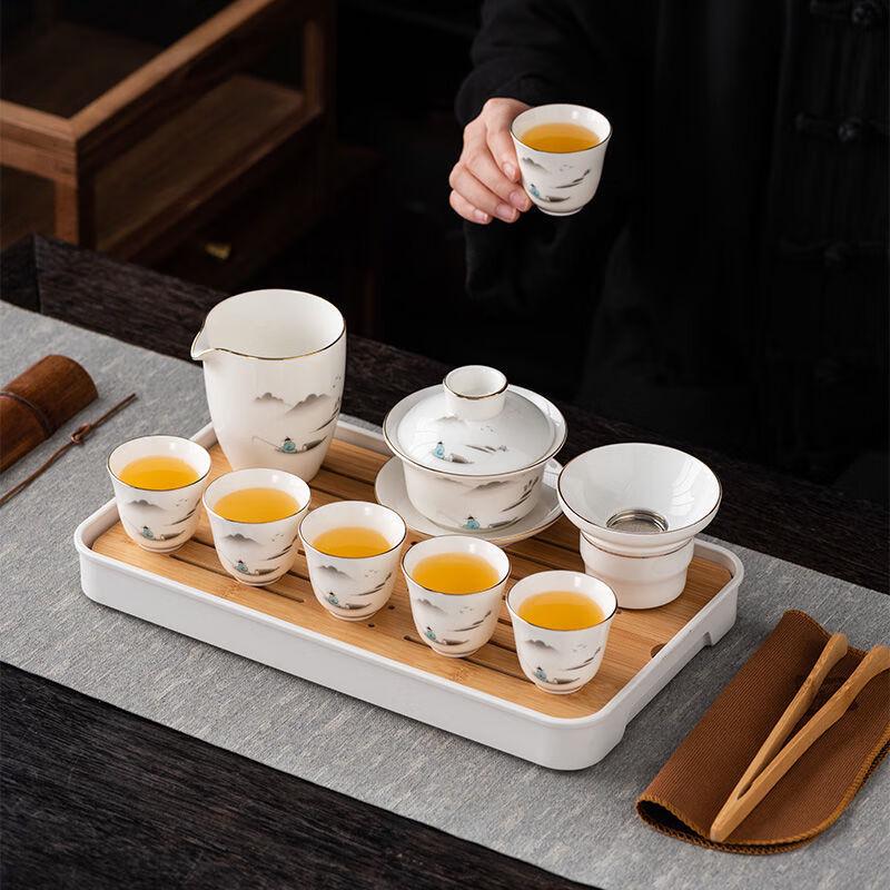 

Elegant Chinese Ceramic Tea Set