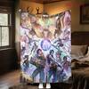 Fantasy Warriors Unite blanket Camping trip blanket Office rest blanket bedroom Digital printing