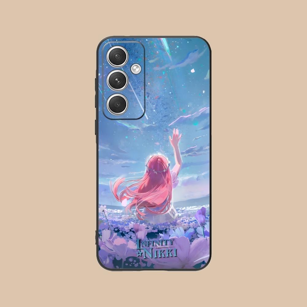 Infinity Nikki Mobile Smart Cell Phone Case for Samsung Galaxy S24 S23 S22 S21 S20 S10 S9 Plus FE Ultra Lite Black Cover Shell