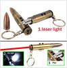 Bullet LED לייזר אינפרא אדום מחזיק מפתחות נייד עט רב תפקודי