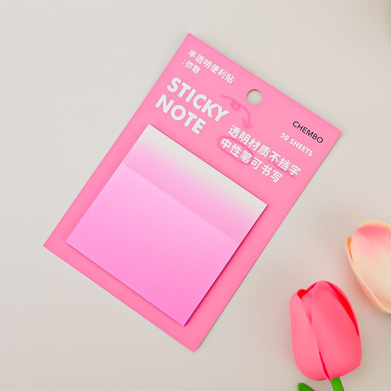 Custom Gradient Colored Reusable Sticky Notes for Students and Office Planners