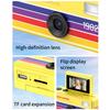1080P Mini Digital Camera 180° Flip Screen Selfile Keychain Camera Retro CCD Small Camcorder Video Recorder Support Memory Card