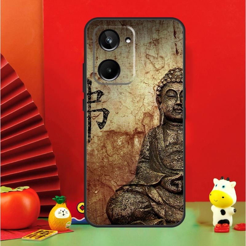 Gautama Buddha For Realme C35 C53 C55 C67 GT Neo 6 GT5 9 10 11 12 Pro Plus C25S C21Y C30 C31 C33 C51 Case