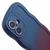 JTW Series for iPhone 16 TPU Phone Case Gradient Color Rubberized Cover