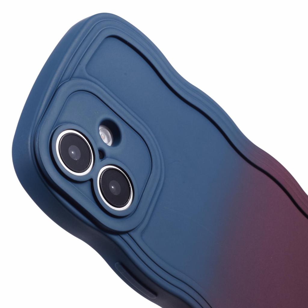 JTW Series for iPhone 16 TPU Phone Case Gradient Color Rubberized Cover