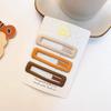 Simplistic Coffee Hair Clip for Women & Kids - No-Trace Side Bangs Organizer