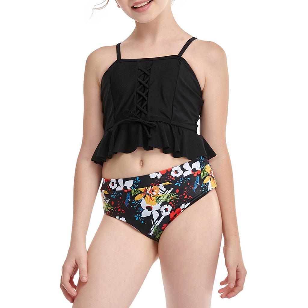 Summer Girls' One-Piece Swimsuit -Swimwear