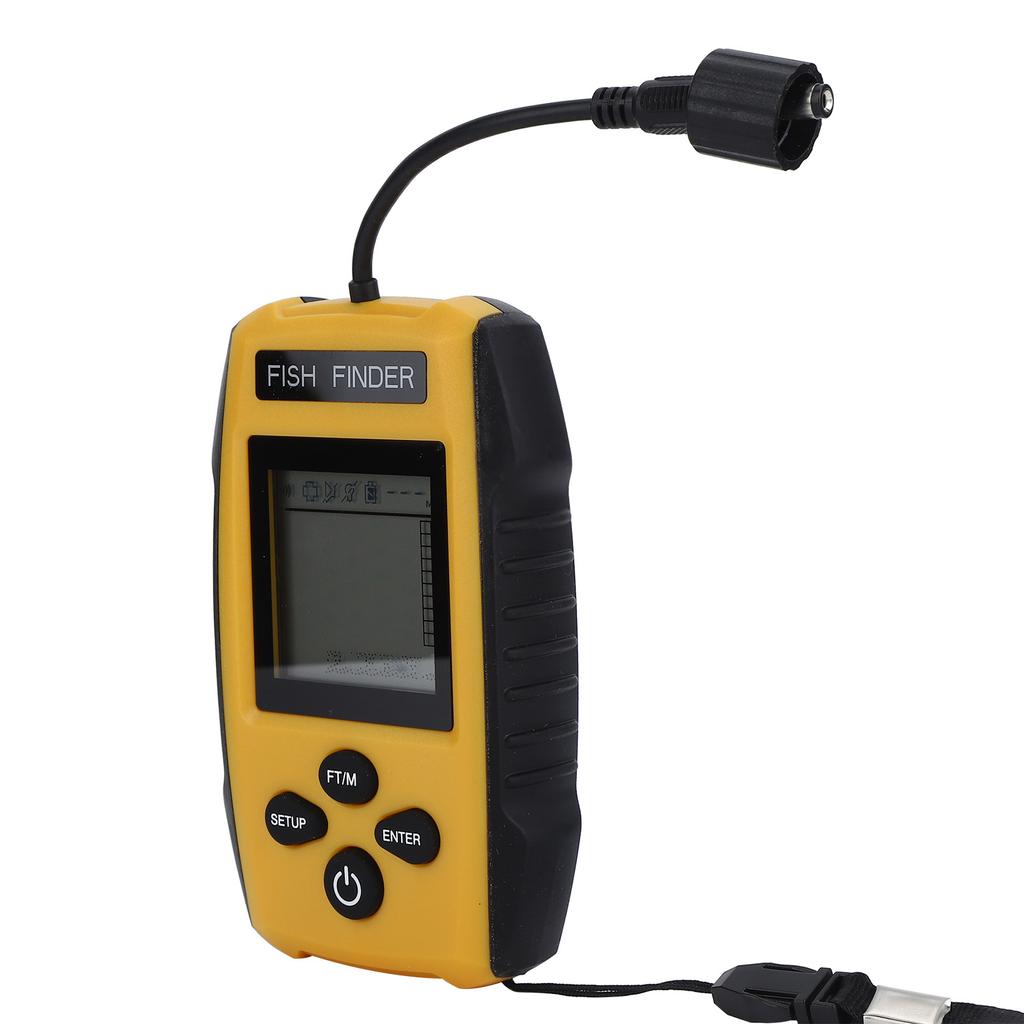 Portable HandHeld Wired Sonar Sensor Ultrasonic Fish Finder Detector Fishing Accessory