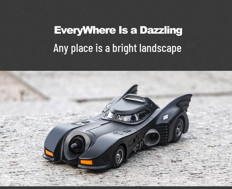 Official 1/24 Batmobile Alloy Pull-Back Model Toy